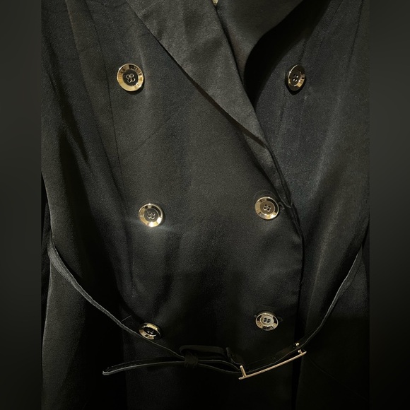 Bebe X Naven Double Breasted Trench Dress Size 10 LIKE NWT! - Picture 3 of 10